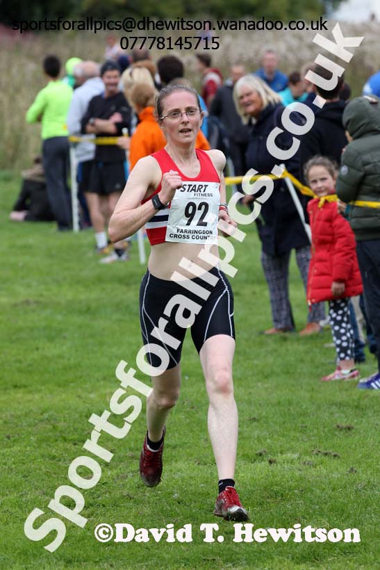 Senior womens Sunderland Harriers Open Cross Country. Photo: David T. Hewitson/Sports for All Pics